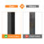 Outdoor Handrails Fits 1 to 4 Steps,Adjustable Height Stair Handrail 51"X 38",Integrated Design at Handrail,Staircase Handrail Step