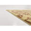 Tapis de zone en laine 8 pi x 11 pi 2 po one-of-kind noué la crème Huntingdon