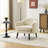 Living Room Corduroy Armchair-1204934589
