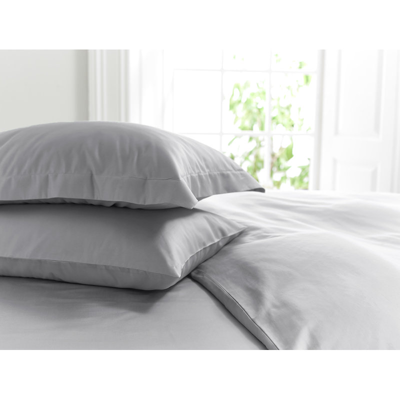 100% Cotton Pillow Case, Platinum