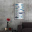 Beachcrest Home ™ «Go With the Flow I» par Courtney Prahl, art mural en métal-797143343