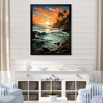 Beach Photo Tropical Vibes XVIII - Nautique et plage, art mural sur toile