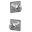 Plymouth Keyed Entry Knob with Collins Trim-1722193194