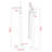 Matte Black Wall Mounted Bathtub Faucet - Handheld Shower, Corrosion Resistance, Valve Included Rust ,