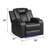 Luxurious Faux Leather Power Recliner Chair With LED Lights And USB Charging, Perfect For Modern Comfort And Style-2092707928