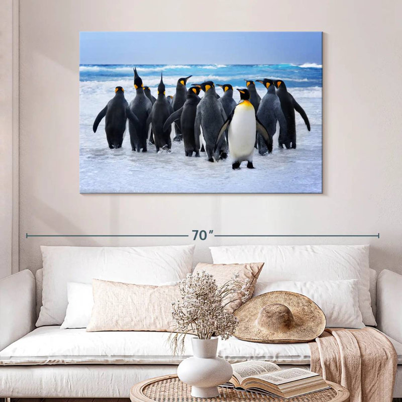 Crowle King Penguin Waddle, 32" H x 48" W