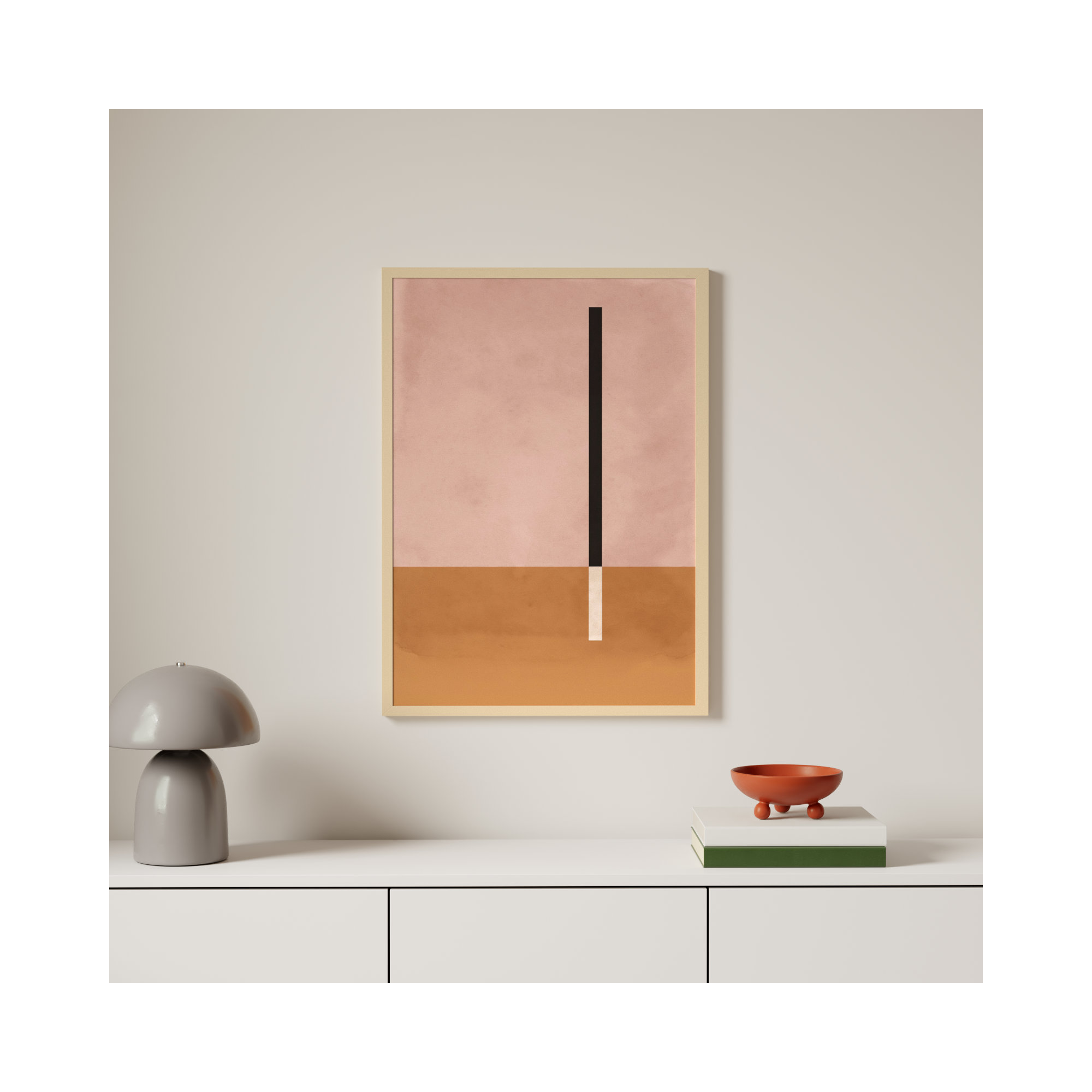 Venice 1 by Alexander Ginzburg, Brown, 33.25" H x 24.25" W x 0.88" D