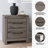 Kaysah 2 Drawer Nightstand-1134919512
