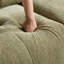 Canapé inclinable électrique surdimensionné moderne en chenille de 186 cm de large, à double moteur et appui-tête réglable manuellement