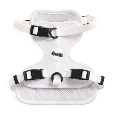 Arlo Adjustable Soft Padded No Pull Pet Harness with 3 Buckles and 3 Leash Clips