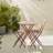 Laster Garden Dining Table Set With 2 Matching Dining Chairs - Patio Bistro Set for Modern Garden-216451046