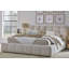 Grand lit tapissier et table de chevet-870950281-870950284