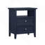 Weston Midnight Blue 2 Drawer Nightstand-1753336326
