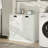 Two-Compartment Tilt-Out Laundry Sorter Cabinet