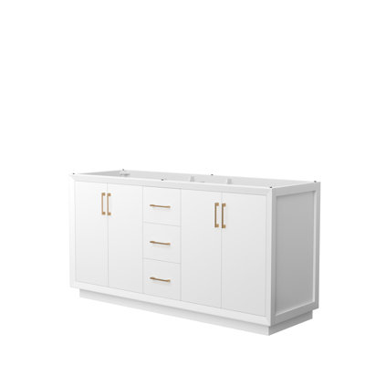 Base de meuble-lavabo double 65,25 po Strada seulement