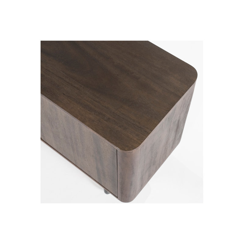 Media Unit Media Console, Brown