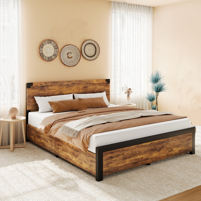 Clarisha Panel Storage Bed