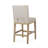 27 Inch Counter Stools, Set of 2,Fabric