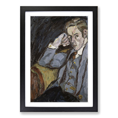 Portrait of a Man Vol.1 by Walter Gramatte - Framed Print