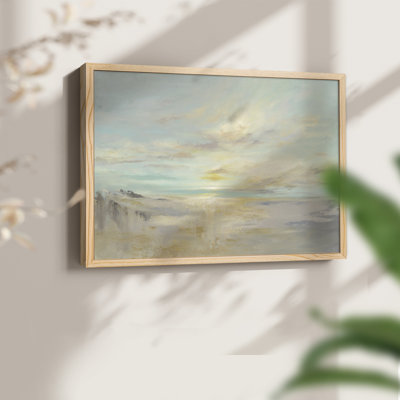 After the Summer -Framed Print - Restickable