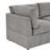 Annai 129" Wide Reversible Modular Corner Sectional with Ottoman