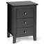 Bentleyville 46cm W Manufactured Wood Bedside Table-775839404