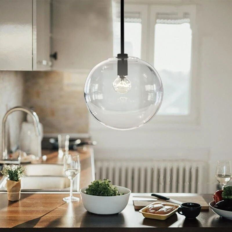 Medau 1 - Light Black Single Pendant, 126cm H x 25cm W x 25cm D
