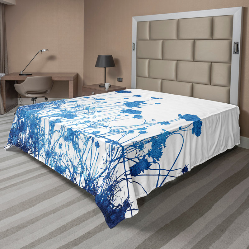 Drap-housse Ambesonne, Drap plat pour très grand lit californien