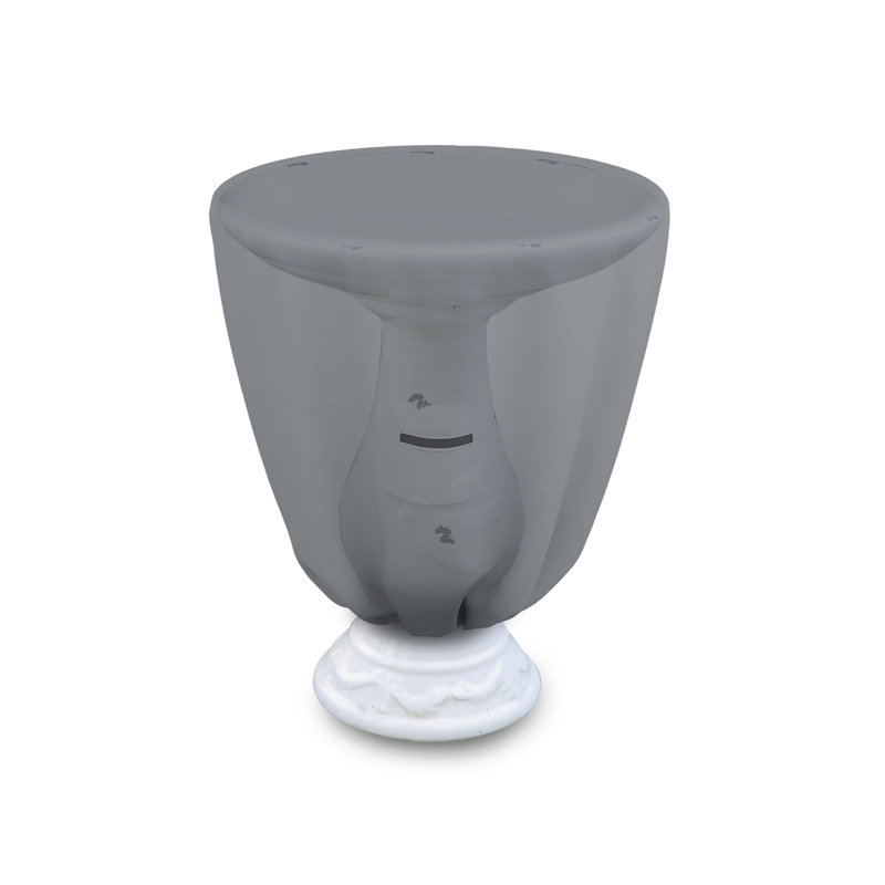 Bird Bath Cover, 61cm H x 81.3cm W x 81.3cm D, Grey
