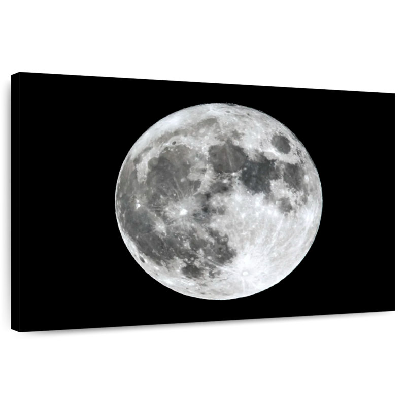 Oberle The Moon, 16" H x 24" W