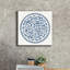 «Circle Of Life 2 Indigo» par Danhui Nai, art mural sur toile-1798793867