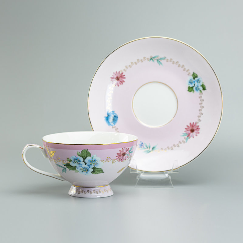 Tasse à thé, Rose