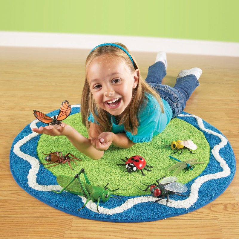 Ensemble de 7 insectes géants