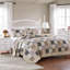 Ensemble de courtepointe grand taupe 3 pièces 90 x 90 + 20 x 26 Greenland Home Fashions Oxford Taupe (2)-410837208-477407266