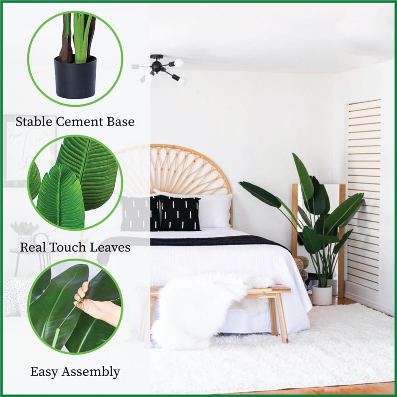 Olive artificielle pour la décoration intérieure, H 63 po x l 19,7 po x P 19,7 po