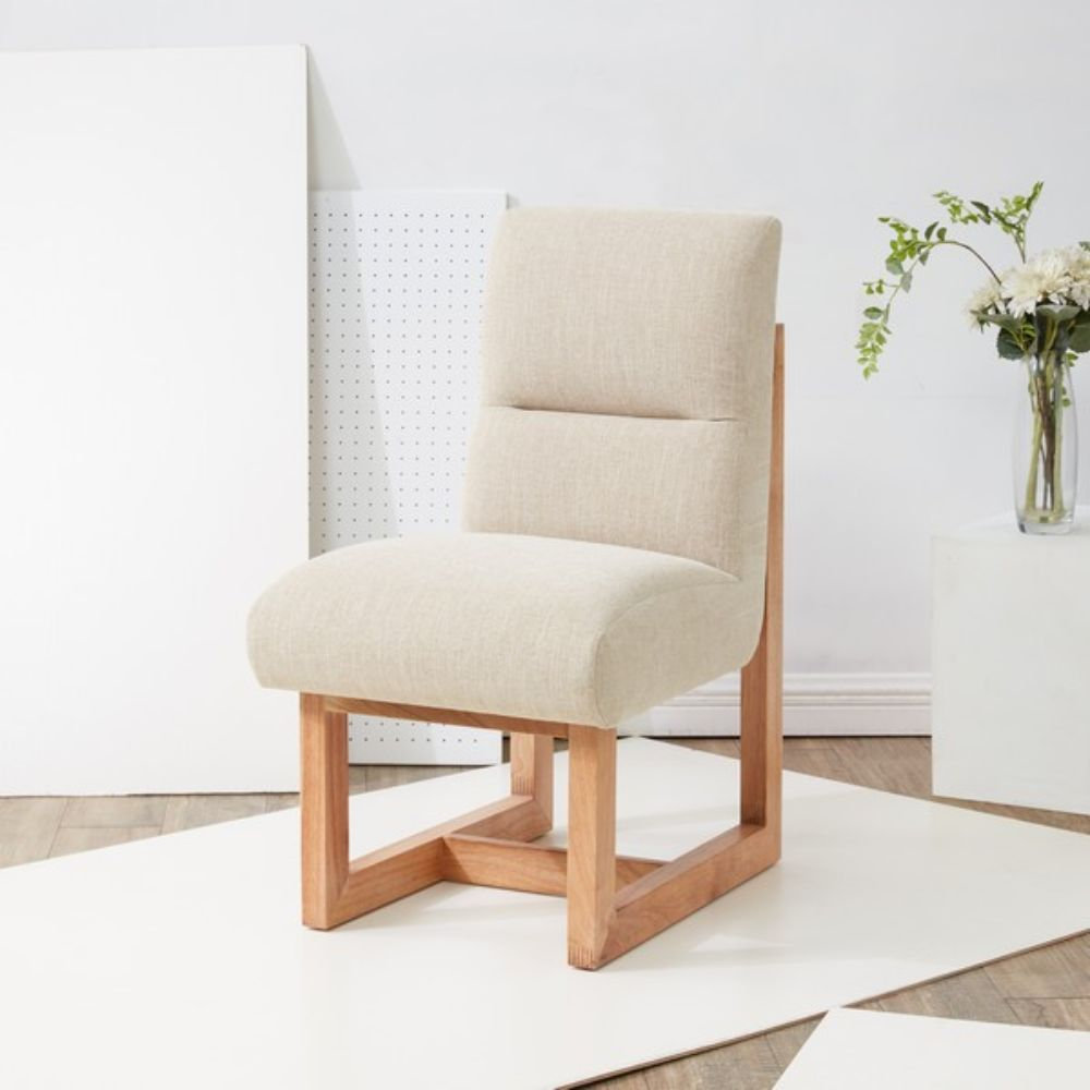 Embla Linen Dining Chair