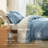 Bedsure Mineral Blue Duvet Cover Queen Size - Soft Double Brushed Bedding Set for Kids & Adults（Set of 3）-109724497-109724469
