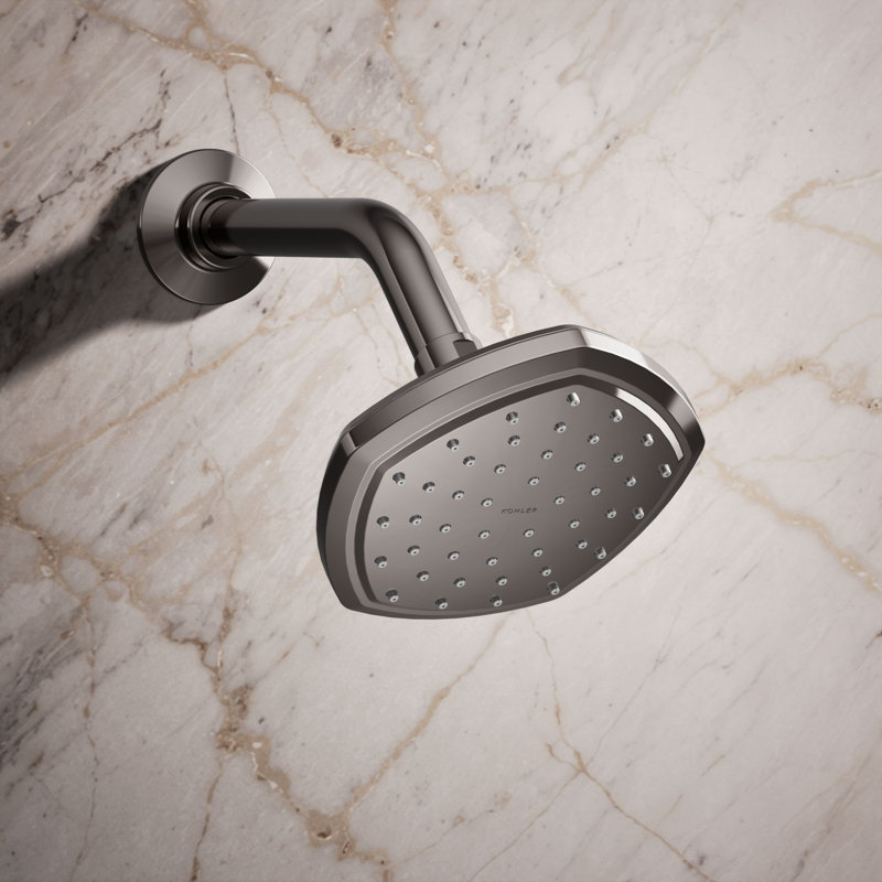 Occasion Full/Standard Fixed Shower Head, Vibrant Titanium