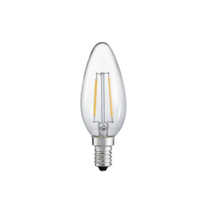 2 W C35 E12/Candelabra 2700 K LED Smart Bulb
