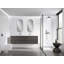 Miroir Capsule en argent brossé-967792380