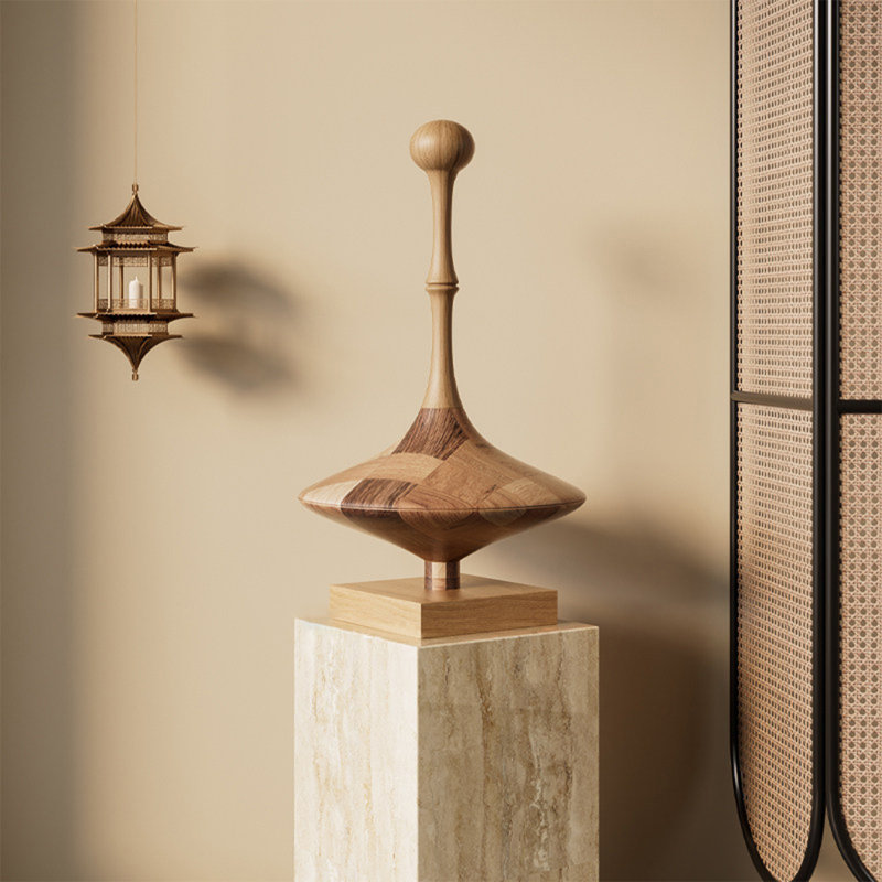 Decorative Object, H 53,15 po x L 16,93 po x l 16,93 po