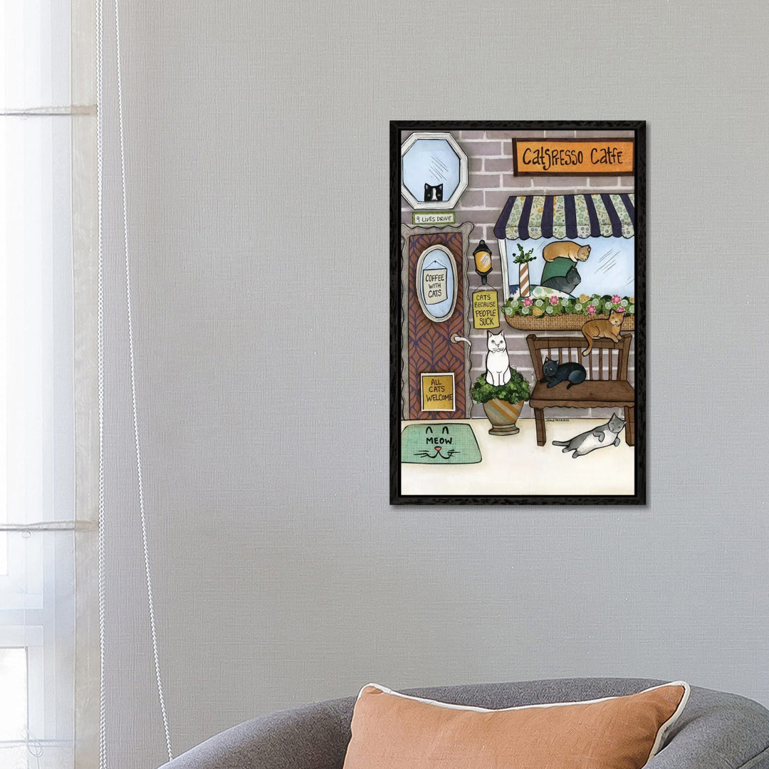 Cats by Jamie Morath - Print on Canvas