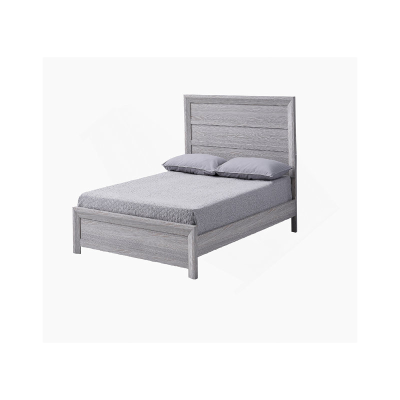 Mobilier de chambre à coucher rustique en bois 1pc, Simple, Gris