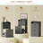 3-in-1 Compact Vanity Desk With Mirror, Storage Drawers & Stool – Small Makeup Vanity Table With Lights For Bedroom Or Dorm-1979494634-1979494629