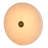 LED Dimmable Round Alabaster Flush Mounted Sconce