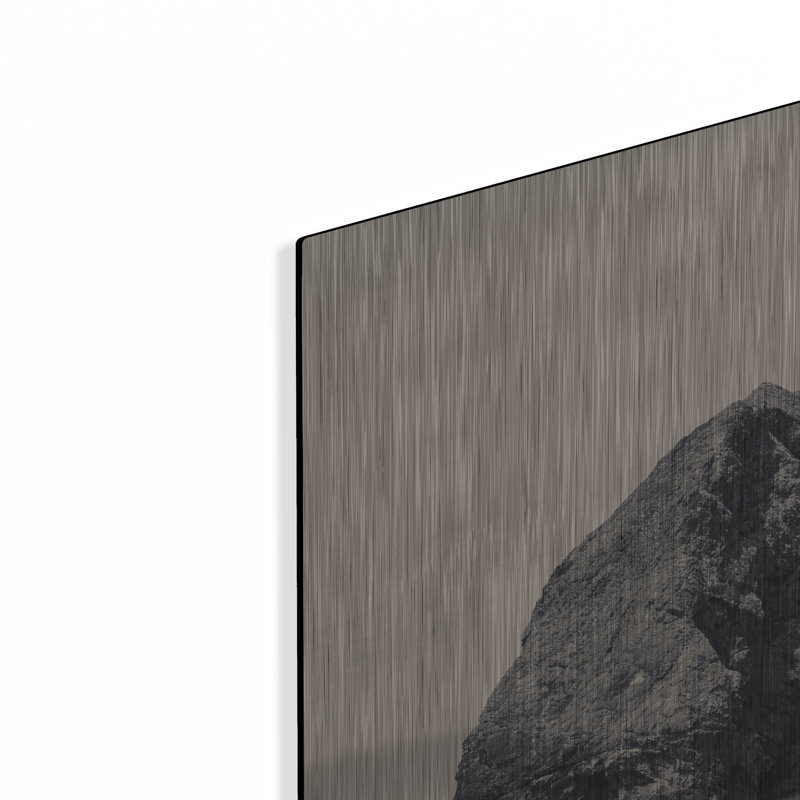 «Rocky Shores» par Nathan Larson, art mural en métal, H 24 po x l 36 po