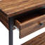 109.22cm Solid Wood Top Console Table