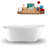 65" x 30" Freestanding Soaking Acrylic Bathtub-75227140