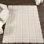 Christabel Checkered High-Low Shag Area Rug