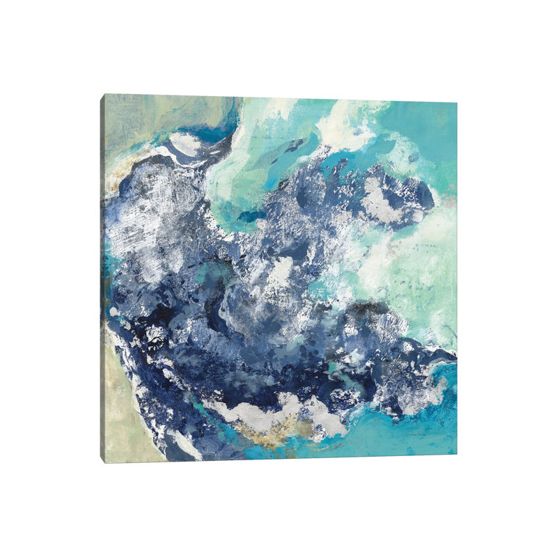 Turquoise, H 26 po x l 26 po x P 1,5 po